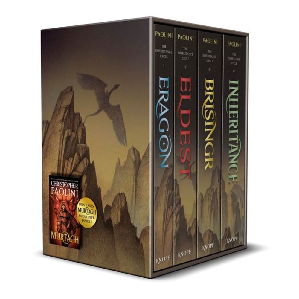 The Inheritance Cycle 4-Book Trade Paperback Boxed Set: Eragon; Eldest; Brisingr